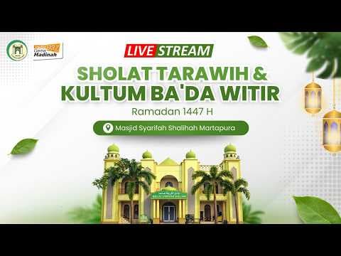 🔴[LIVE] SHOLAT ISYA DAN TARAWIH #1 RAMADHAN 1447 H @MSS - Ustadz Muhammad Yusuf S.Ag