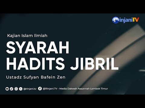 ⭕ [LIVE] KAJIAN RUTIN ILMIAH  -  Ustadz Sufyan Bafein Zen حفظه الله تعالى