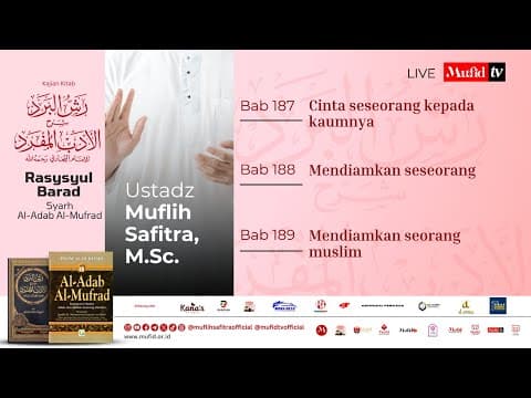 LIVE 🔴 SERI #117 Al-Adab Al-Mufrad | Alfianto Abu Yusuf [1447H/2026]