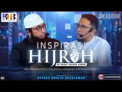 Inspirasi Hijrah: Saksi Kunci Jahatnya Rokok! - dr Bobby Arfhan Anwar | Khalid Basalamah