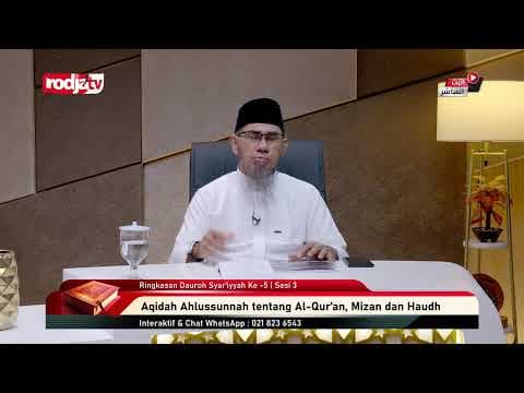 [LIVE] Ringkasan Dauroh Syar'iyyah Ke -5 || Sesi Ke -3