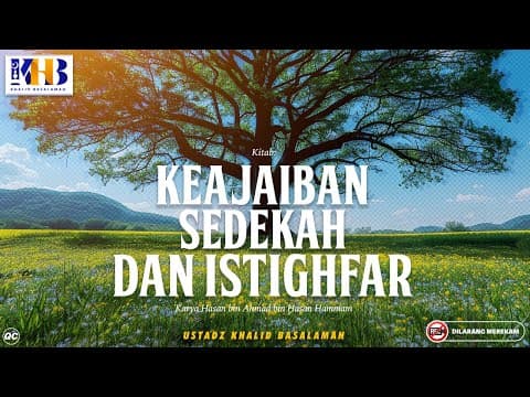 Keajaiban Sedekah & Istighfar #1: Muqaddimah & Pengertian Sedekah - Khalid Basalamah