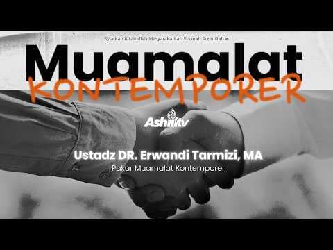 🔴 [LIVE] Konsultasi Muamalat Kontemporer -  Ustadz Dr. Erwandi Tarmidzi, Lc., M.A. حفظه الله
