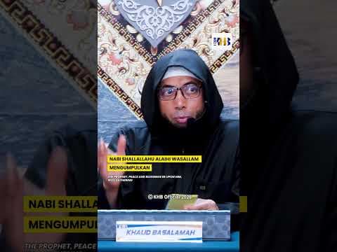 ADA SAHABAT YANG DIMANDIKAN OLEH MALAIKAT - KHALID BASALAMAH