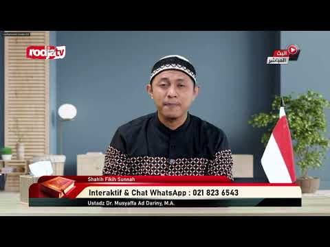 [LIVE] Ustadz Dr. Musyaffa Ad Dariny - Shahih Fiqih Sunnah